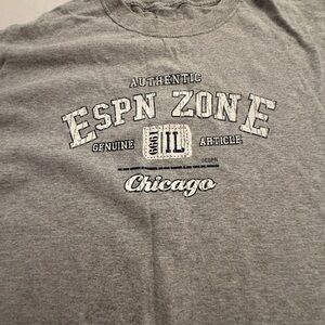 ESPN Zone Chicago - Tshirt Large ALSTYLE APPAREL & ACTIVEWEAR Cotton